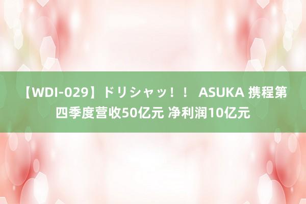 【WDI-029】ドリシャッ！！ ASUKA 携程第四季度营收50亿元 净利润10亿元