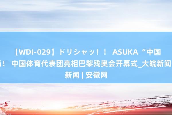 【WDI-029】ドリシャッ！！ ASUKA “中国红”入场！ 中国体育代表团亮相巴黎残奥会开幕式_大皖新闻 | 安徽网